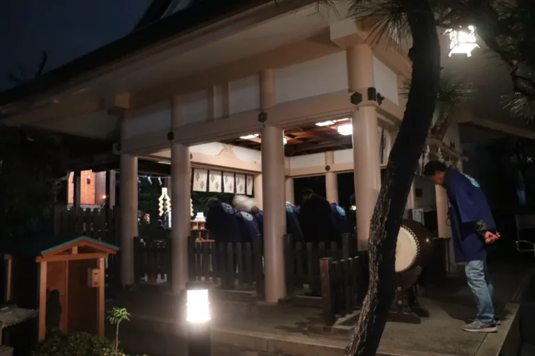 茅ヶ崎の新町嚴島神社（厳島神社）｜新嘗祭