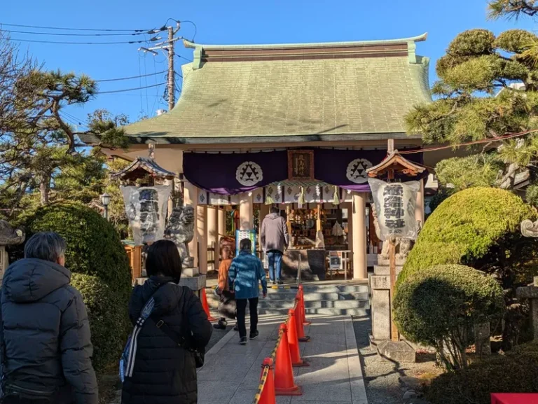 茅ヶ崎|嚴島神社元旦の様子初詣